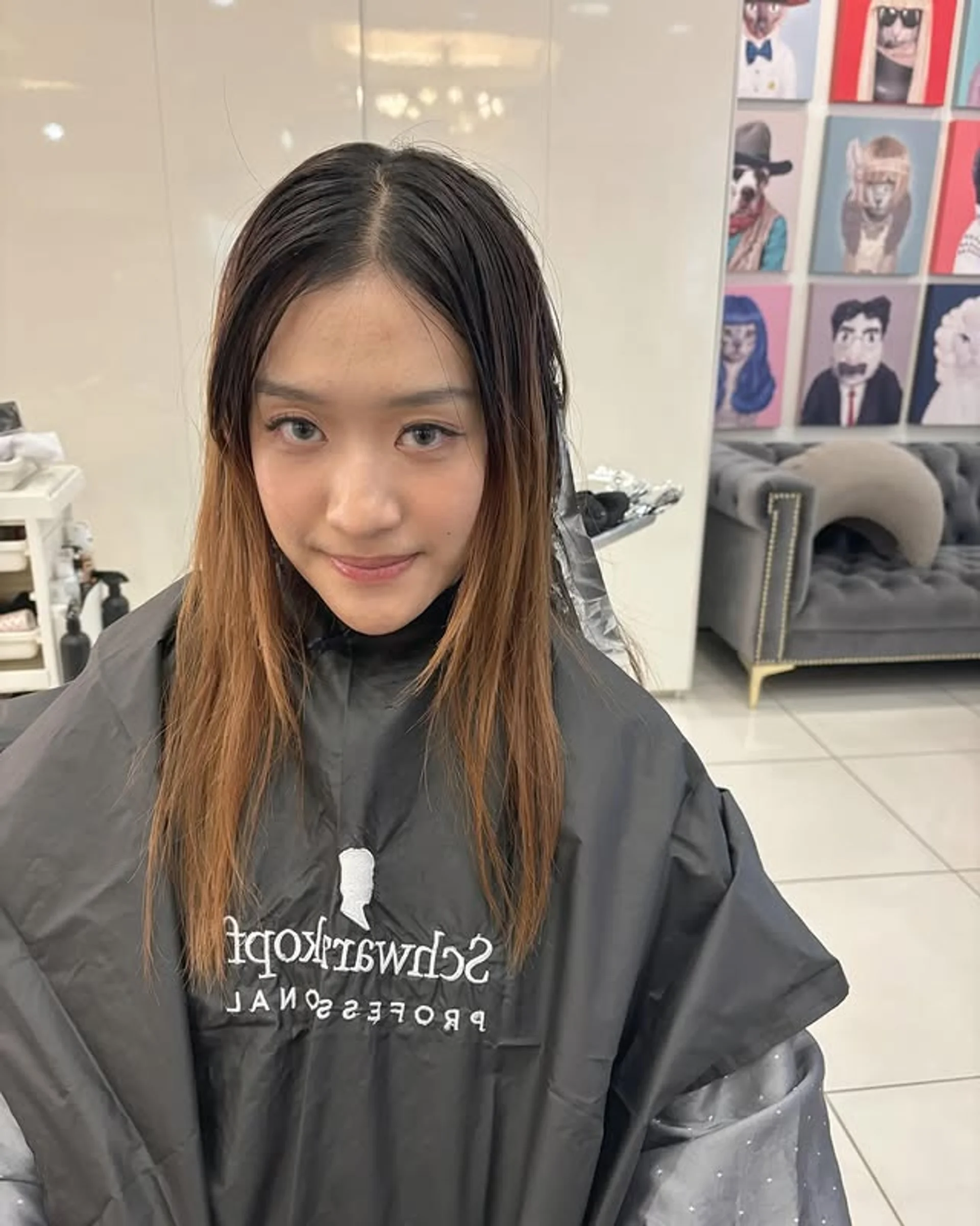 Long layered bronde hairstyle showcasing face-framing layers and seamless color transition - Preview 2