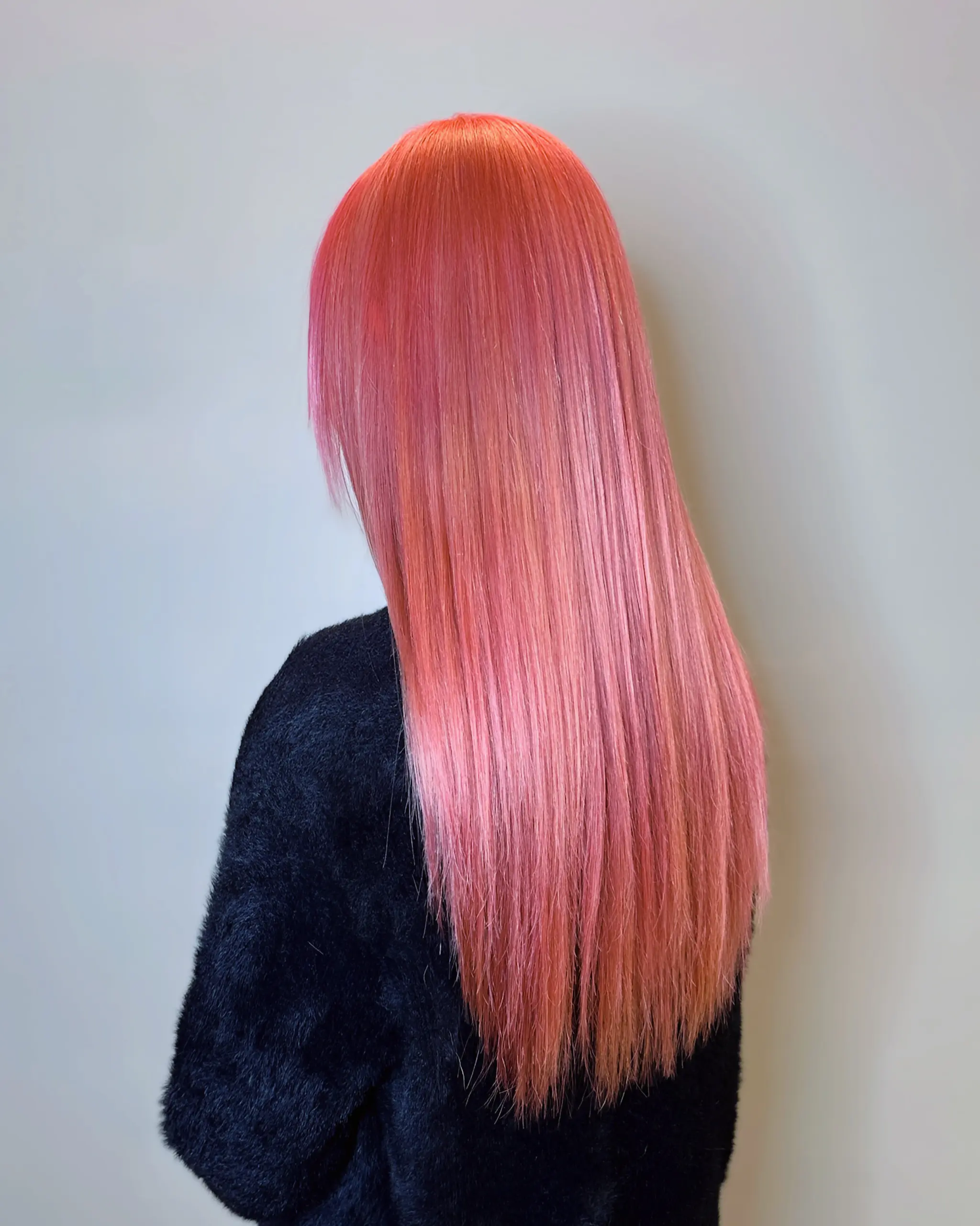 Neon Pink Hair Color by MOSES @ Nova Salon