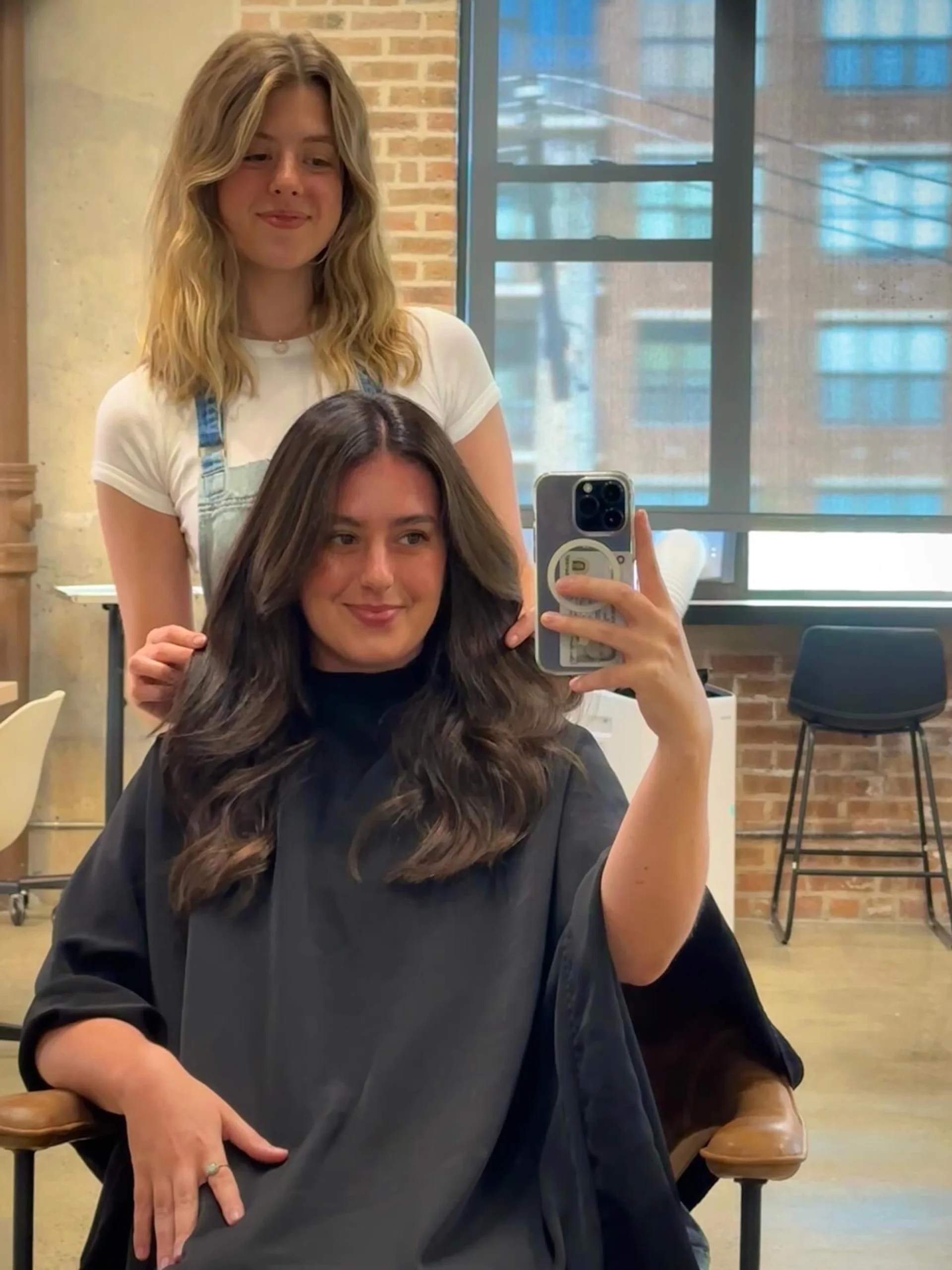 Modern butterfly cut featuring heavy face-framing layers capable of both volume and grunge texture - Preview 1