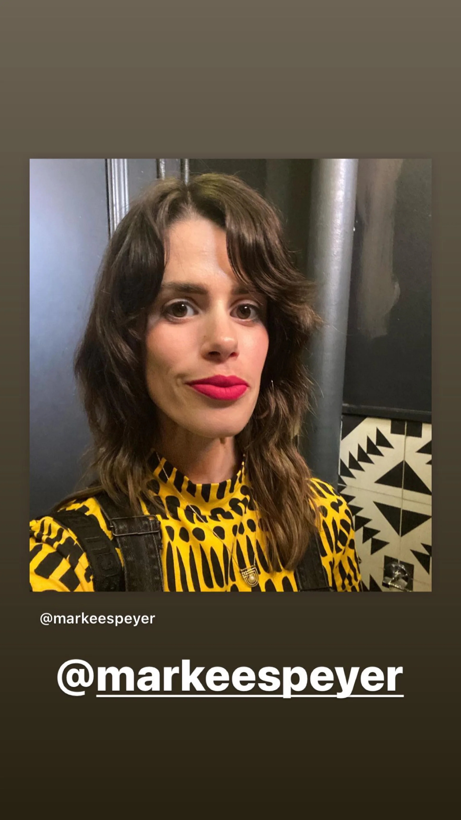 A model with a 70s-inspired layered shag haircut and curtain bangs, showcasing the 2025 retro-futurism hair trend. - Preview 2