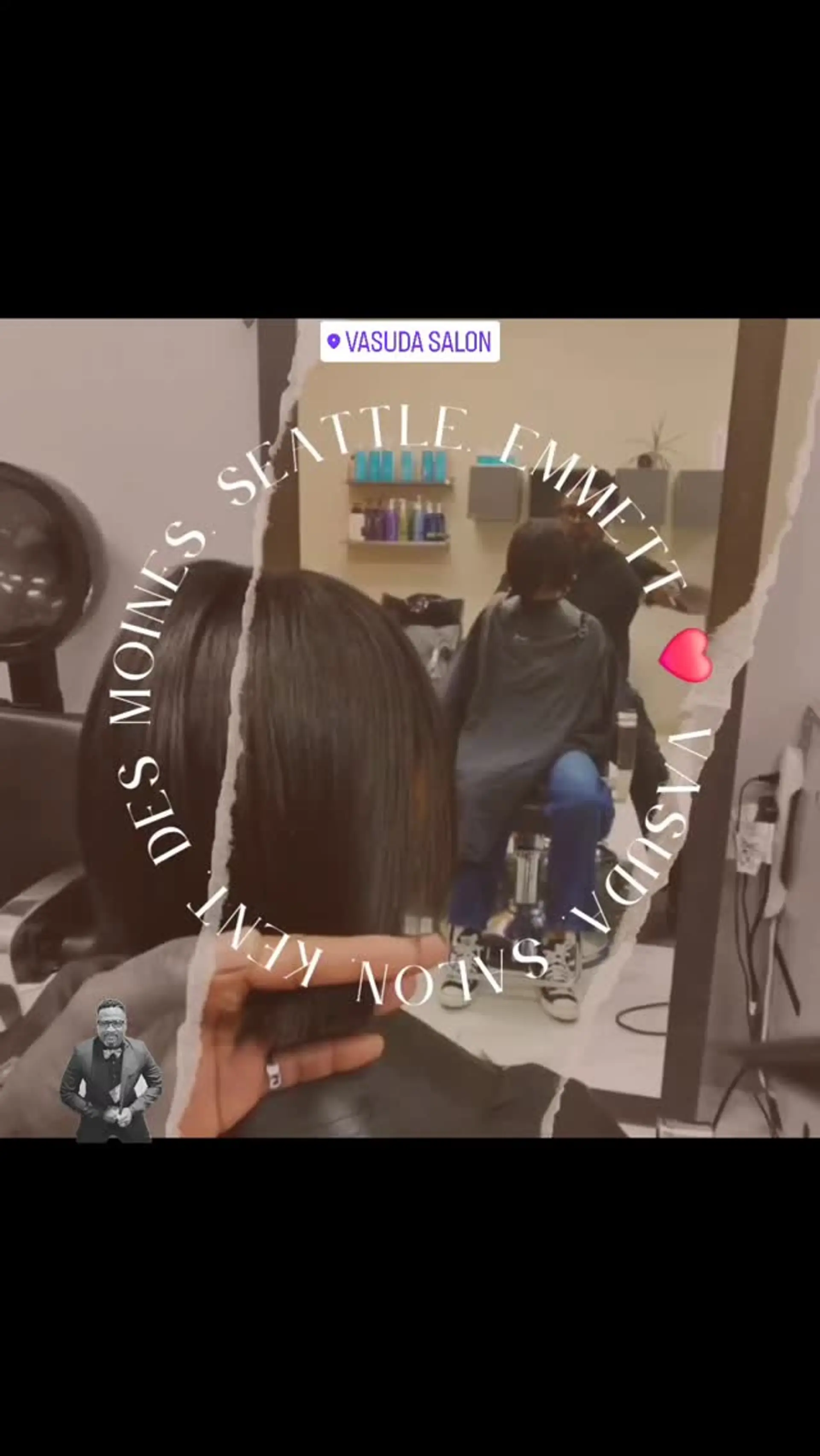 A sleek, smooth bob haircut cut right around the jawline and nape with a clean, straight finish. 1