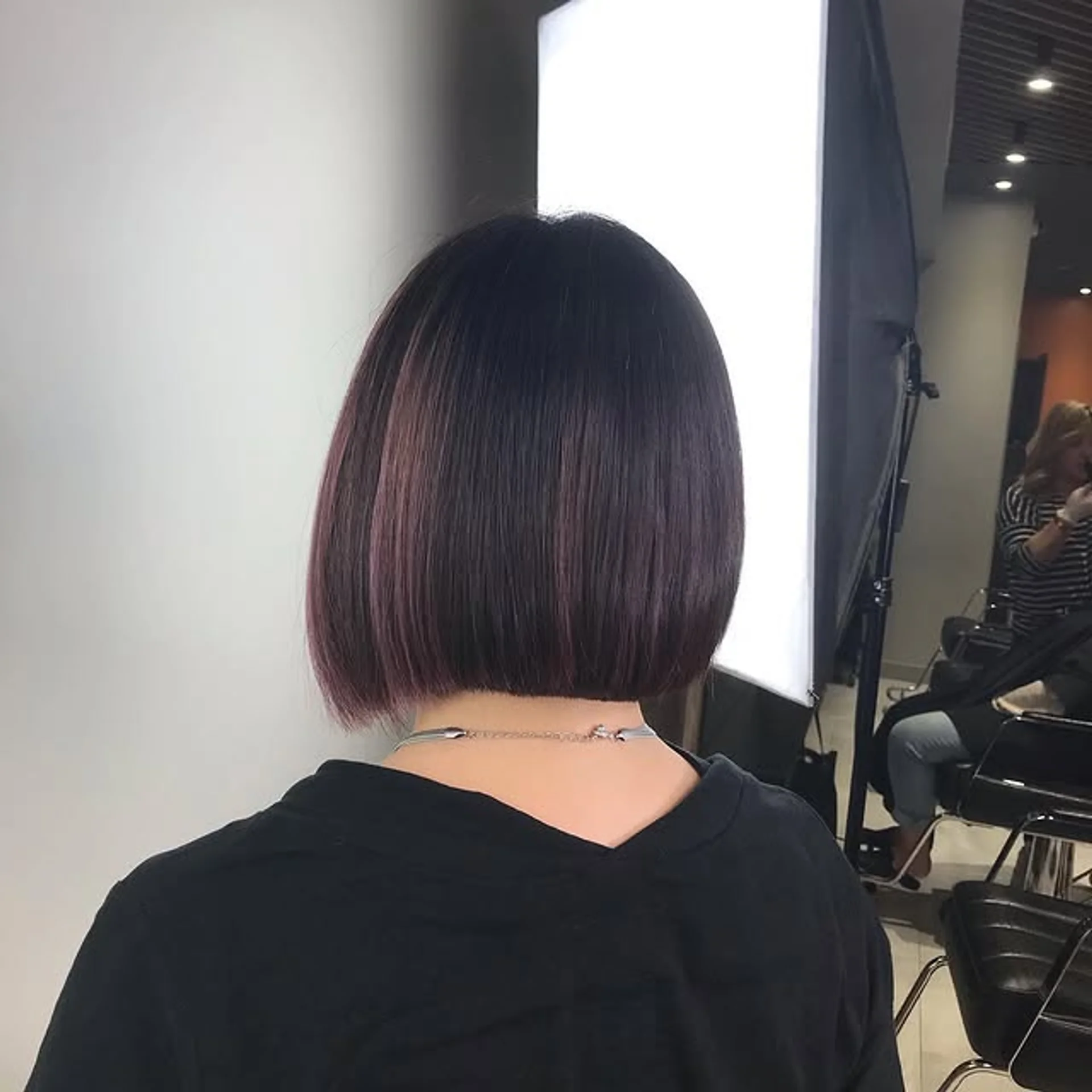 Chic Blunt Bob with Soft Layers representing the Liquid Contour trend - Preview 2