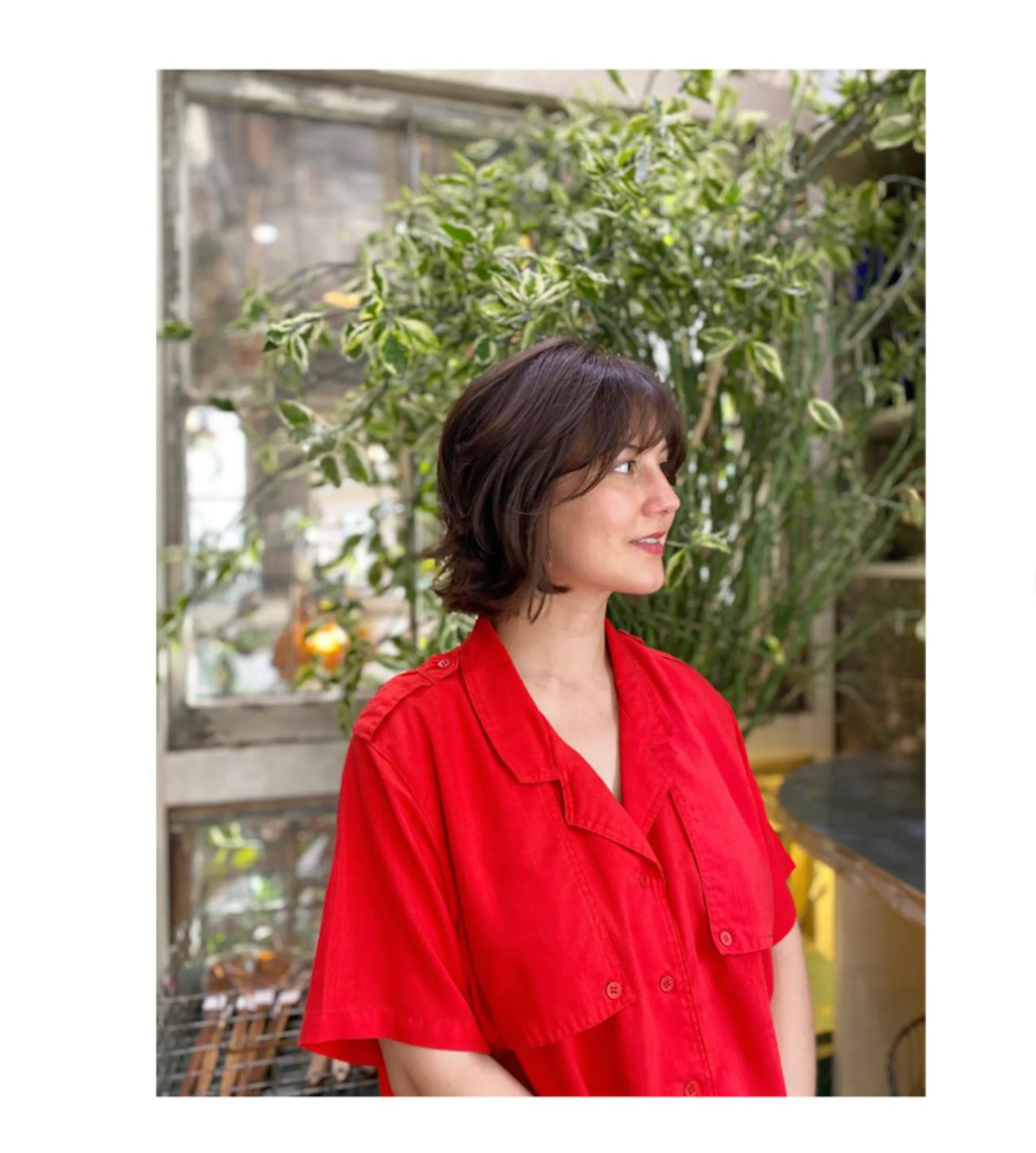 A chic bob haircut with wavy texture, dark brown base color, and ash brown highlights, layered for volume and movement. - Preview 3