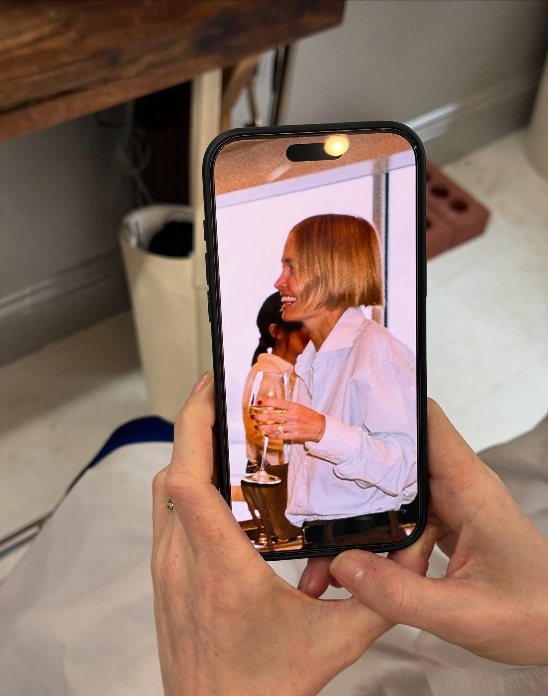 Beachy blonde textured bob styled with air-dry methods - Preview 1