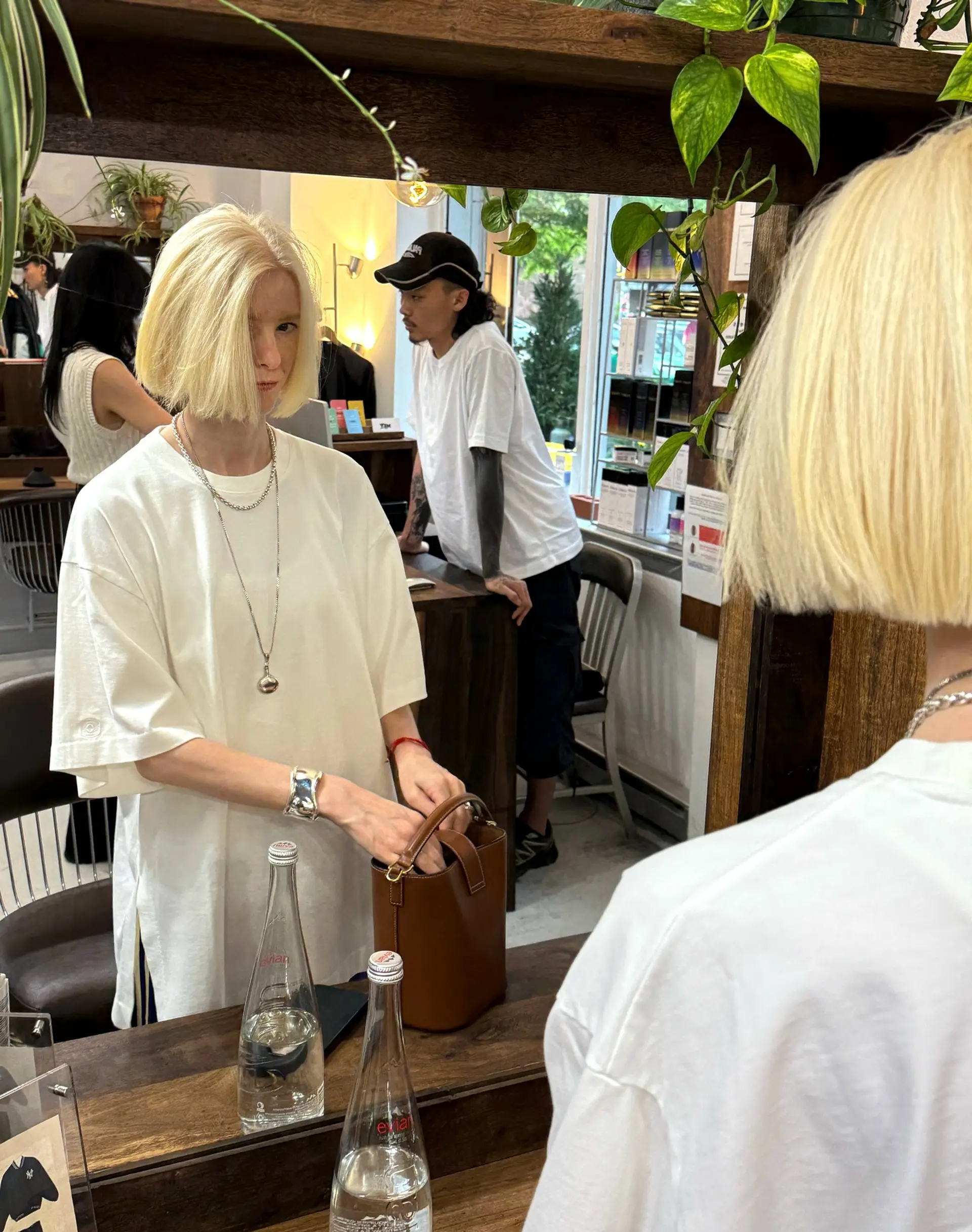 A chic and modern blunt bob with textured ends for added movement and style. 2