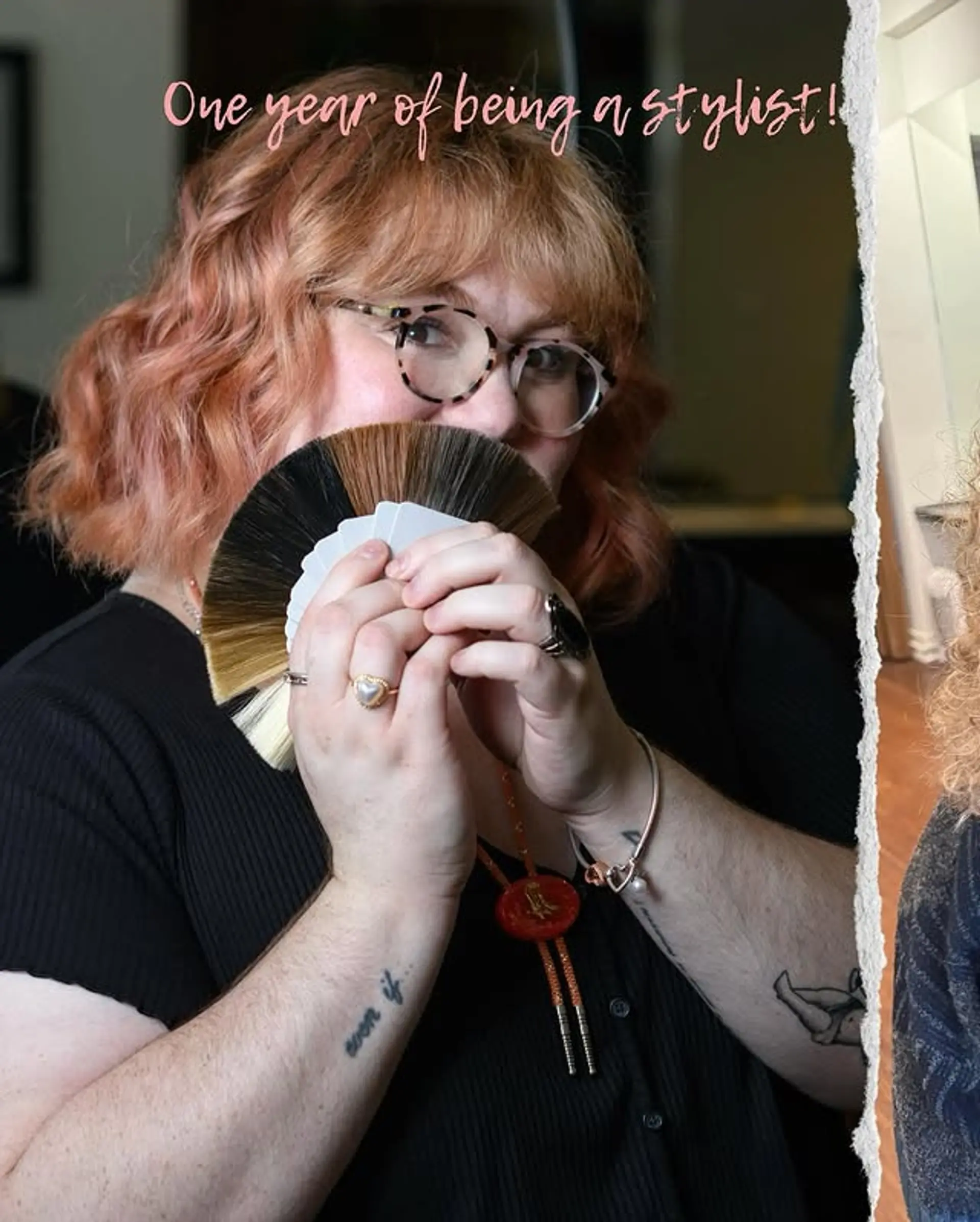 A wavy bob with loose, textured waves and a blunt cut. 1