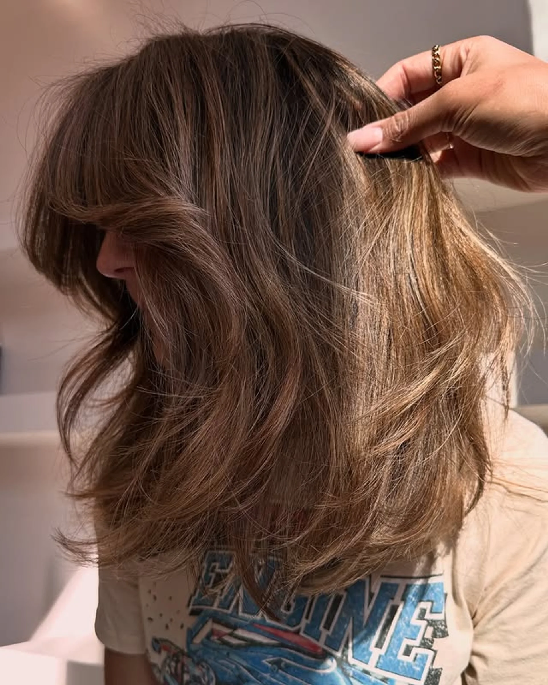 Cool Blonde Bob with a glossy finish from Salon87 in Brooklyn - Preview 3