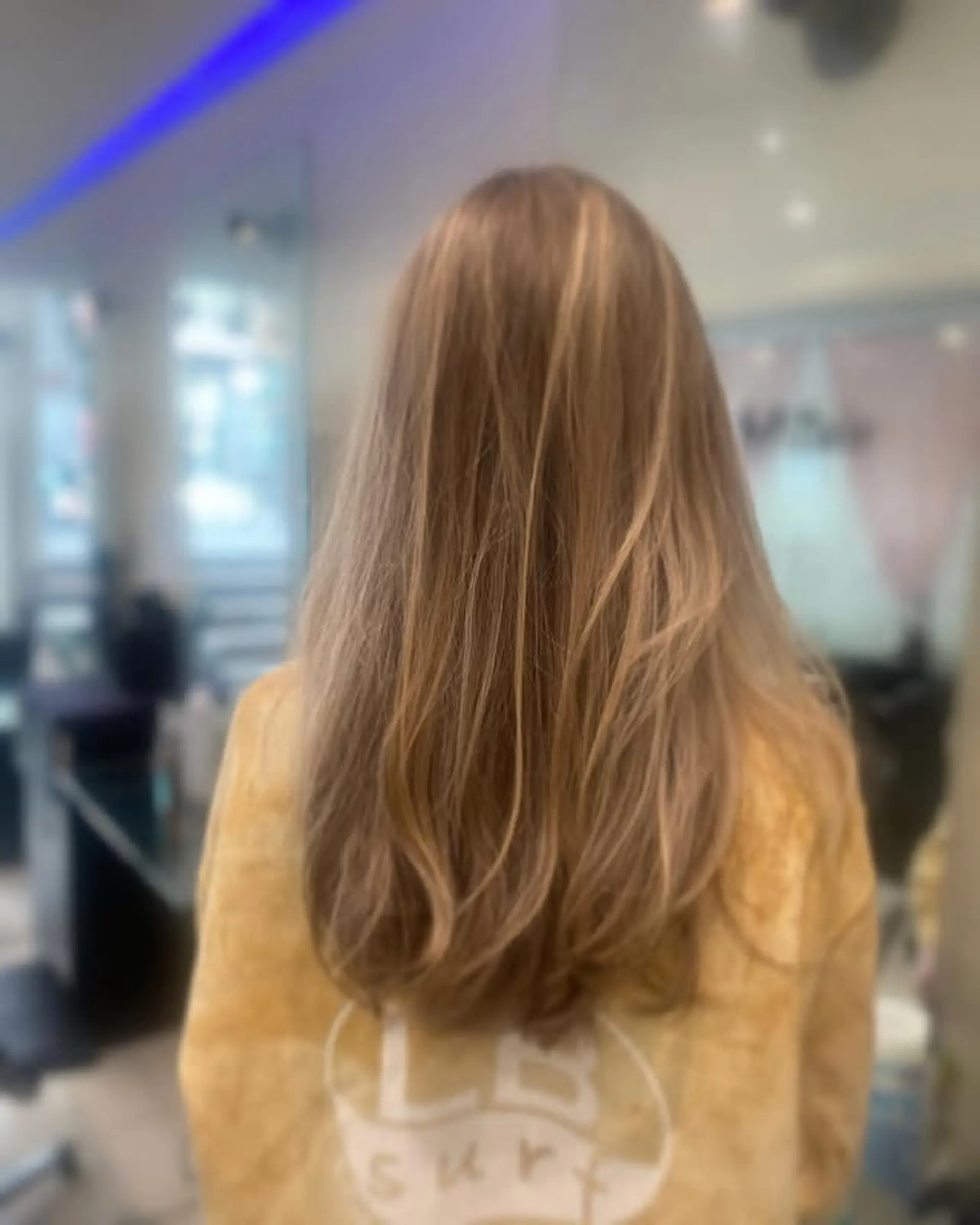 Long, layered, beachy waves with a subtle balayage. 1