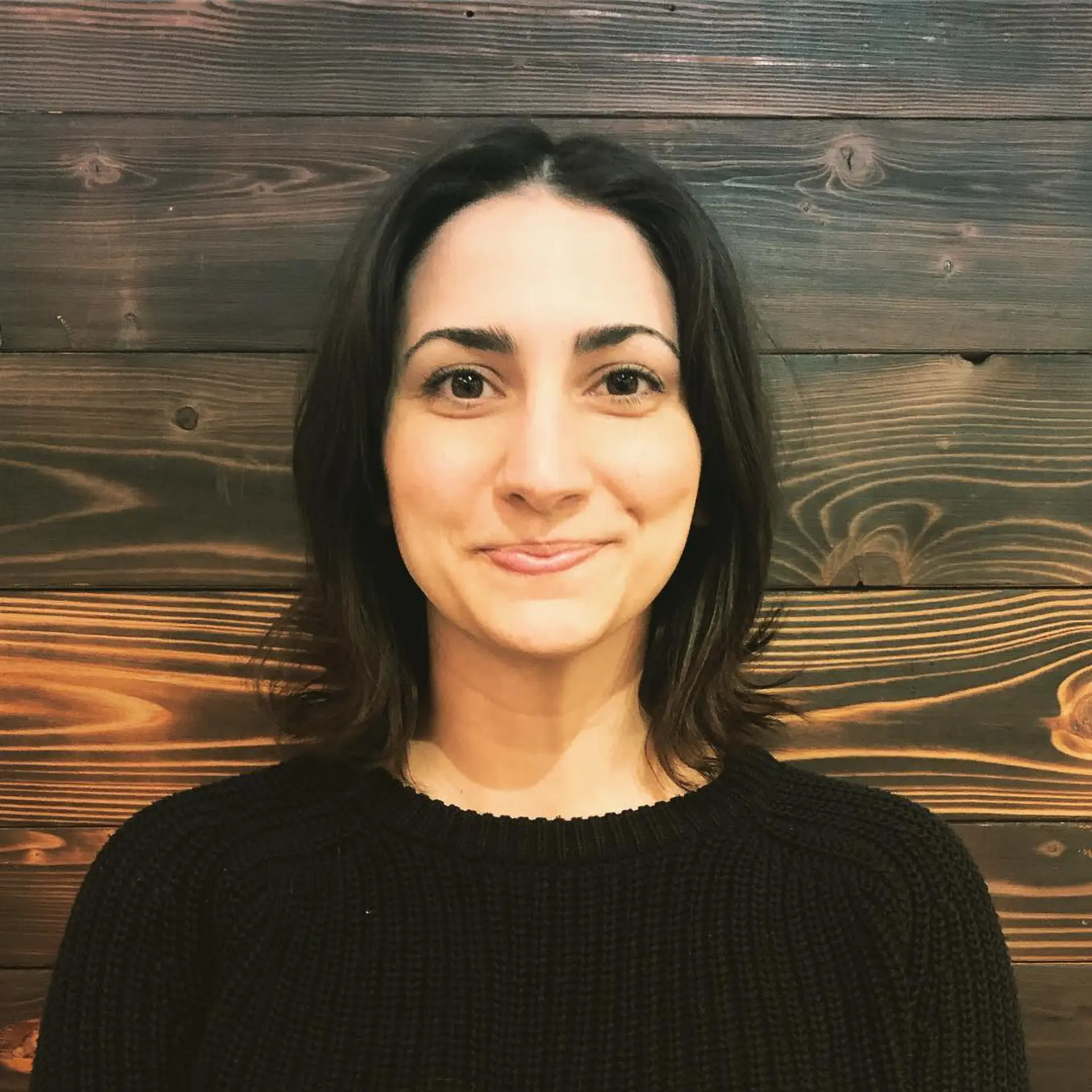 A stylish and modern lob with subtle face-framing layers. 1