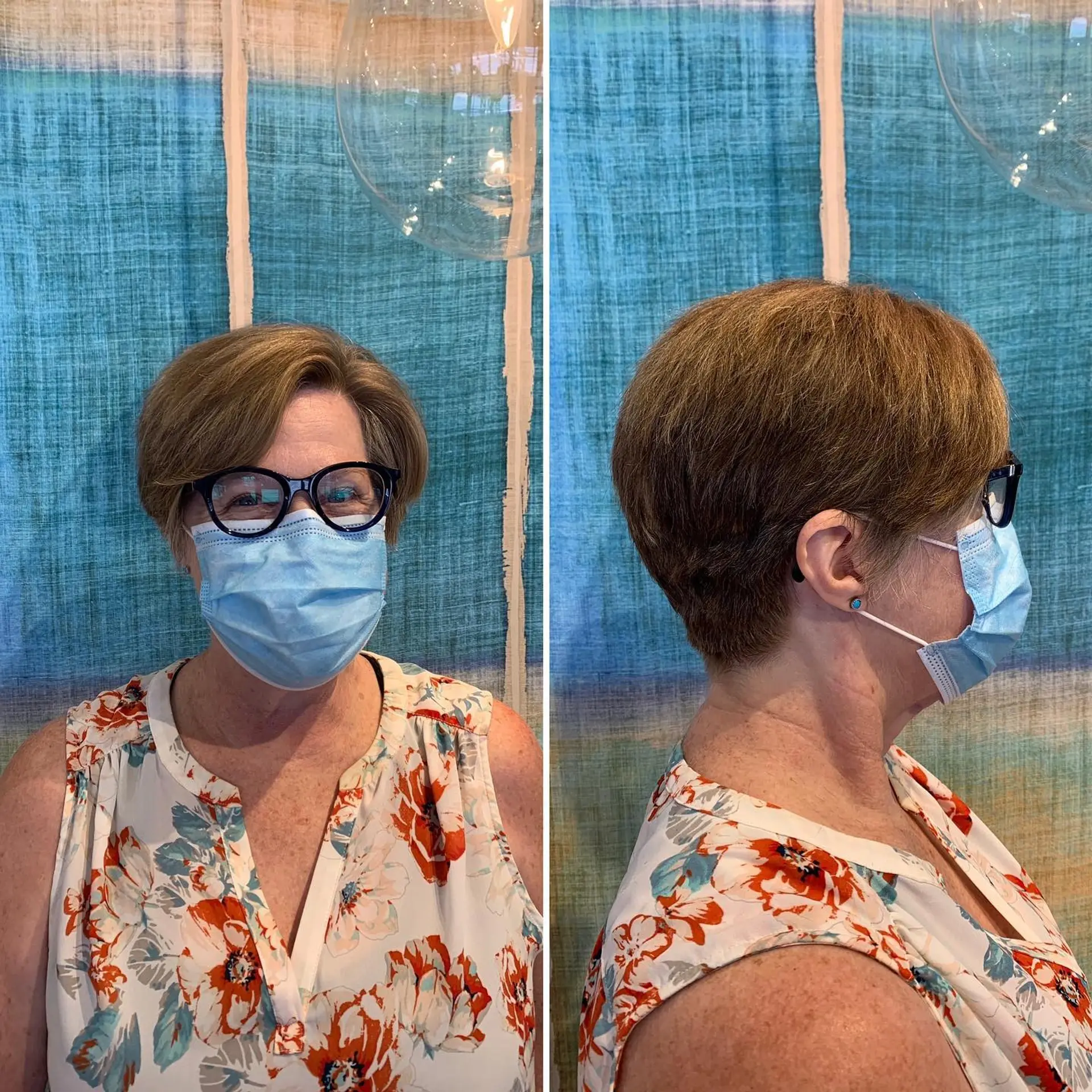 A classic short bob with subtle layers for added texture and movement. 1