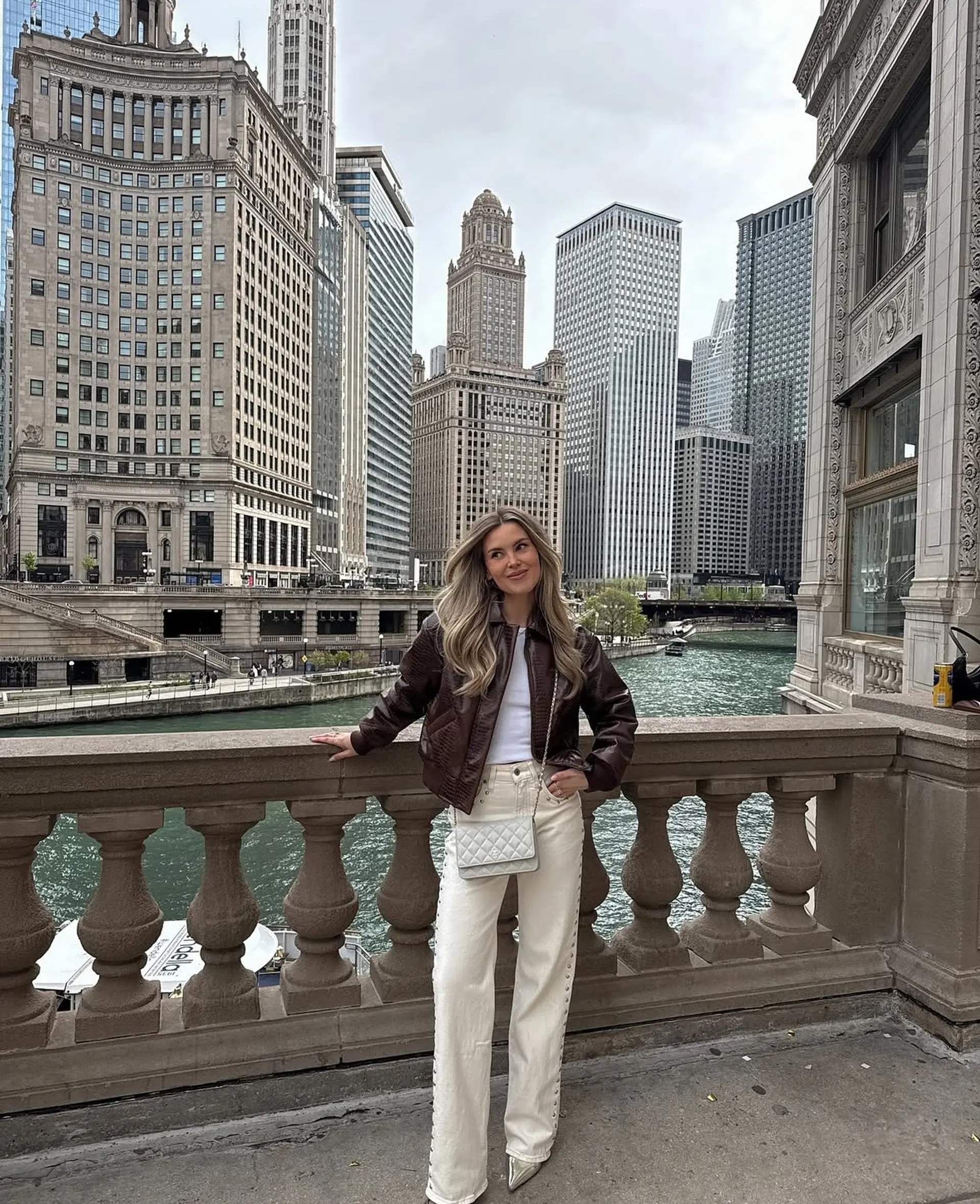 Medium-length beachy waves with a balayage of blonde and ash blonde tones. 3