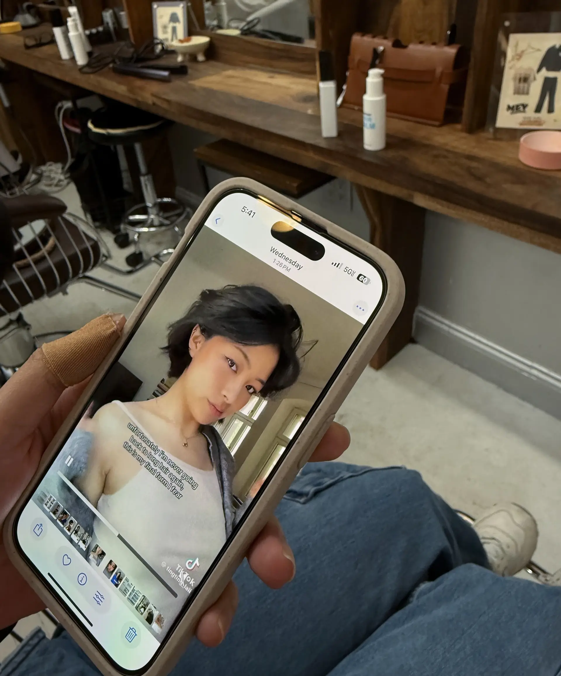 An asymmetrical bob is a short, edgy haircut with uneven lengths on each side. 1