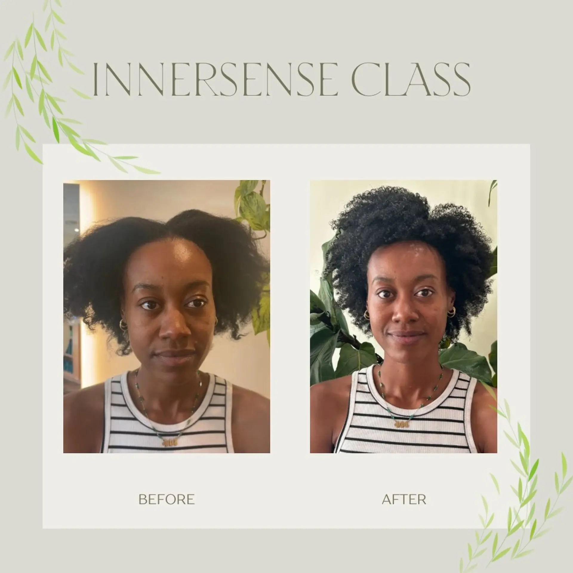 A rounded, voluminous cut featuring beautifully defined, moisturized natural tight coils. 1